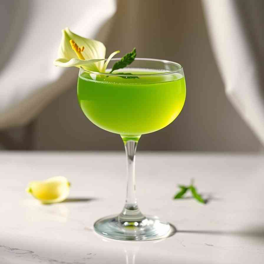 Green Chartreuse Cocktail - Lily-Inspired